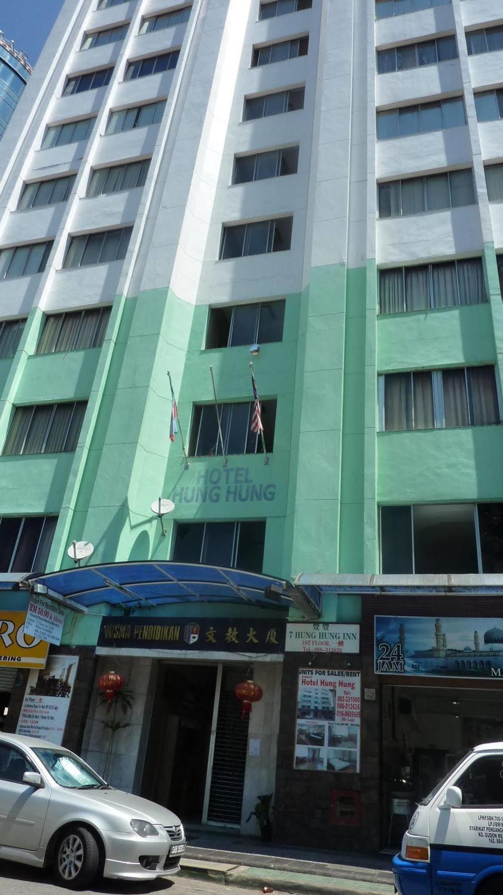 7 Hung Hung Inn Kota Kinabalu Exterior foto